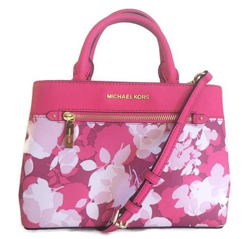 michael kors hailee satchel pink|Hailee Large Logo Satchel .